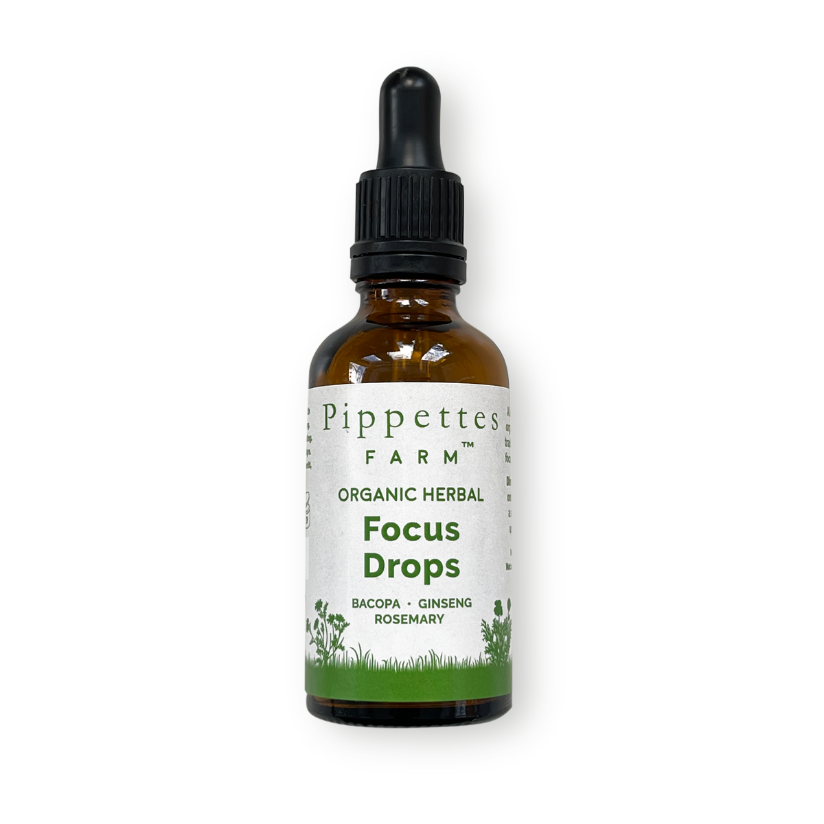 Focus Drops - Organic Herbal 50ml – Pippettes