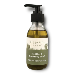 nettle and comfrey infused detoxifying and anti-inflammatory oil